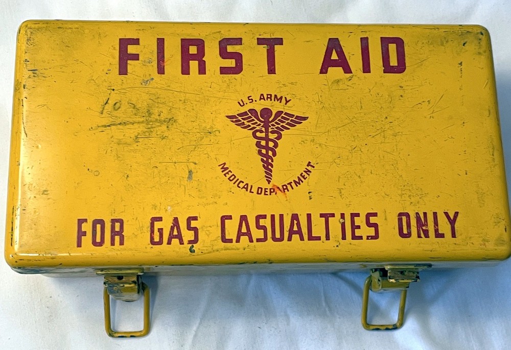 US Military WWII Vehicle Gas Casualty Container