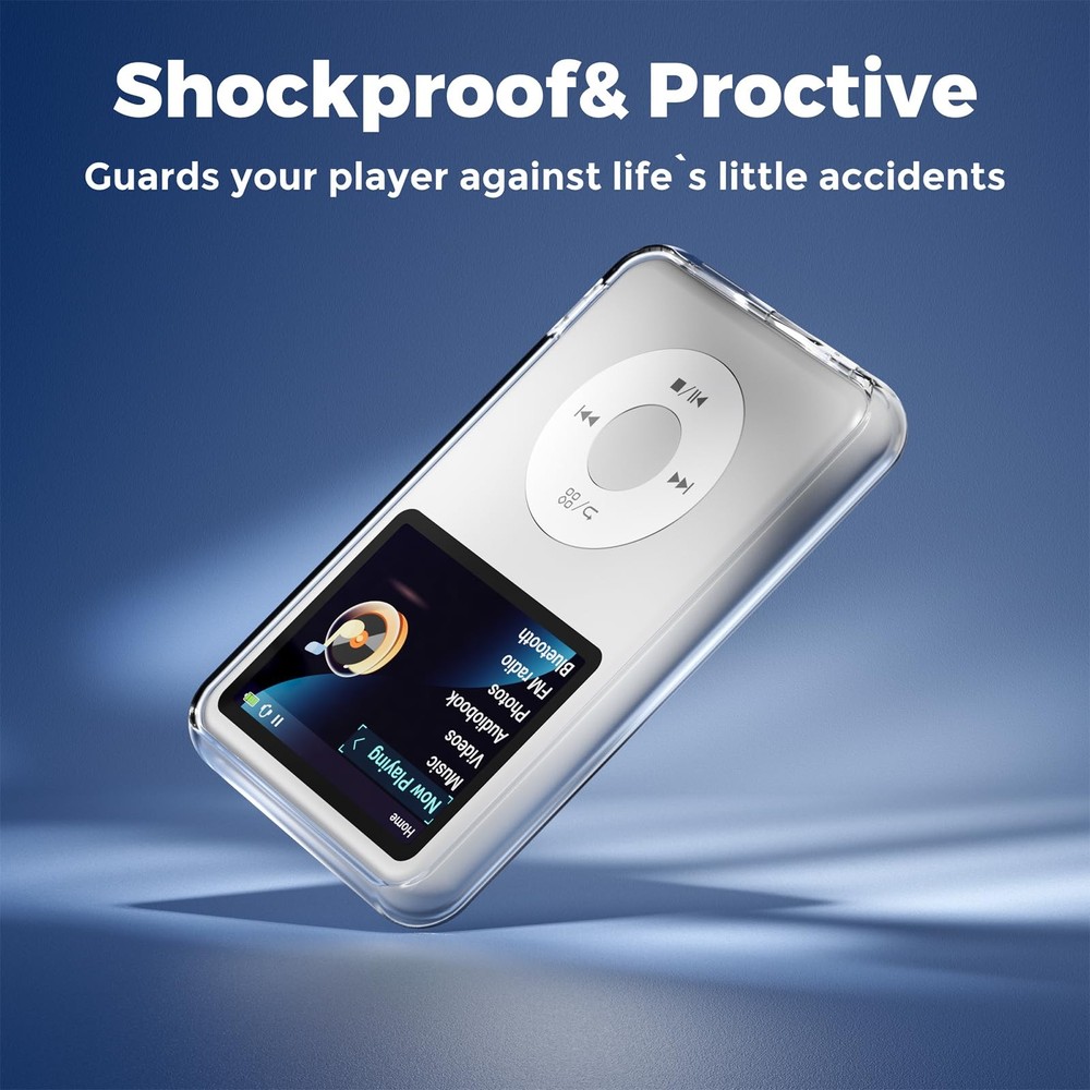 Y1 Mp3 Player Case, Drop-Resistant Silicone Case, Compact and Lightweight, Us...