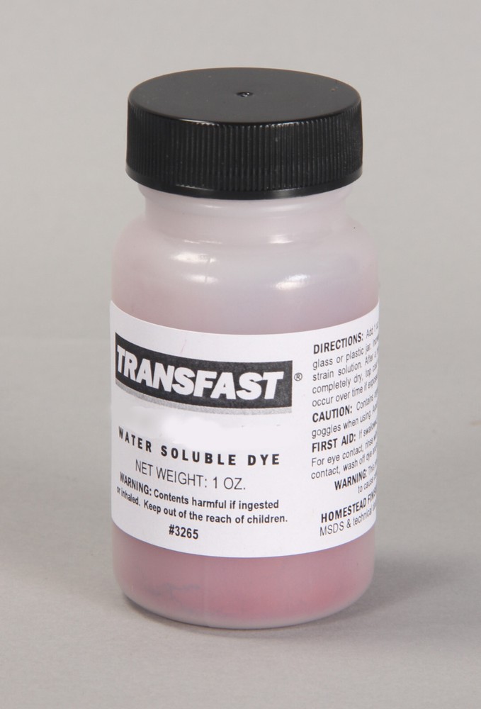 TransFast Water Soluble Dye 1 oz container ANTIQUE CHERRY#3265