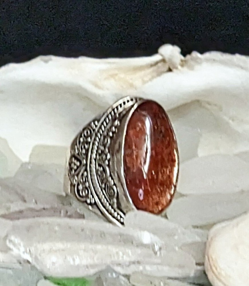 Mesmerizing Sunstone Joy Ring