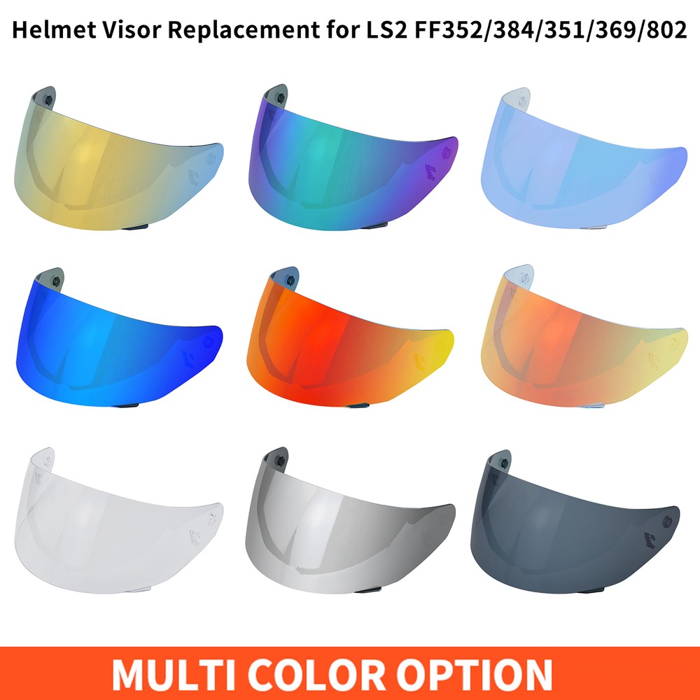 Visor Replacement for LS2 FF352/384/351/369/802 Full Face V0F9