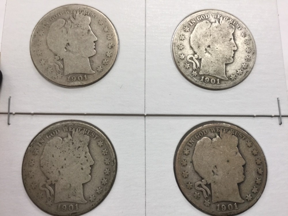 1901-S Barber Half Dollar better date