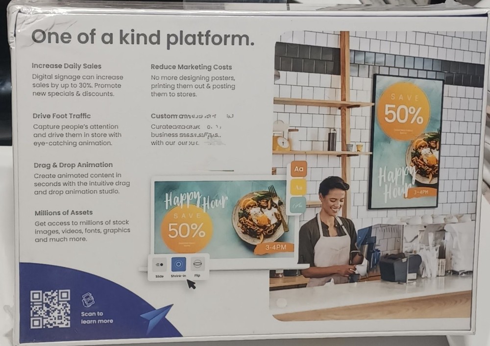 Digital Signage Player w/Remote