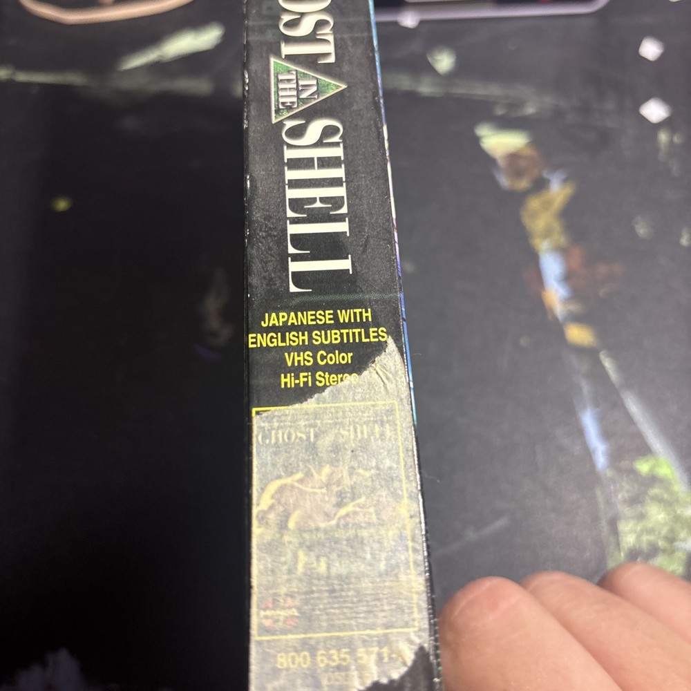 Ghost in the Shell (VHS) - Tested And Works