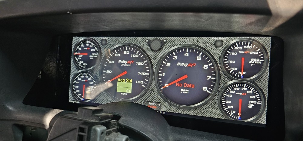 Holley Pro Dash 12.3 In. Mount For 87-93