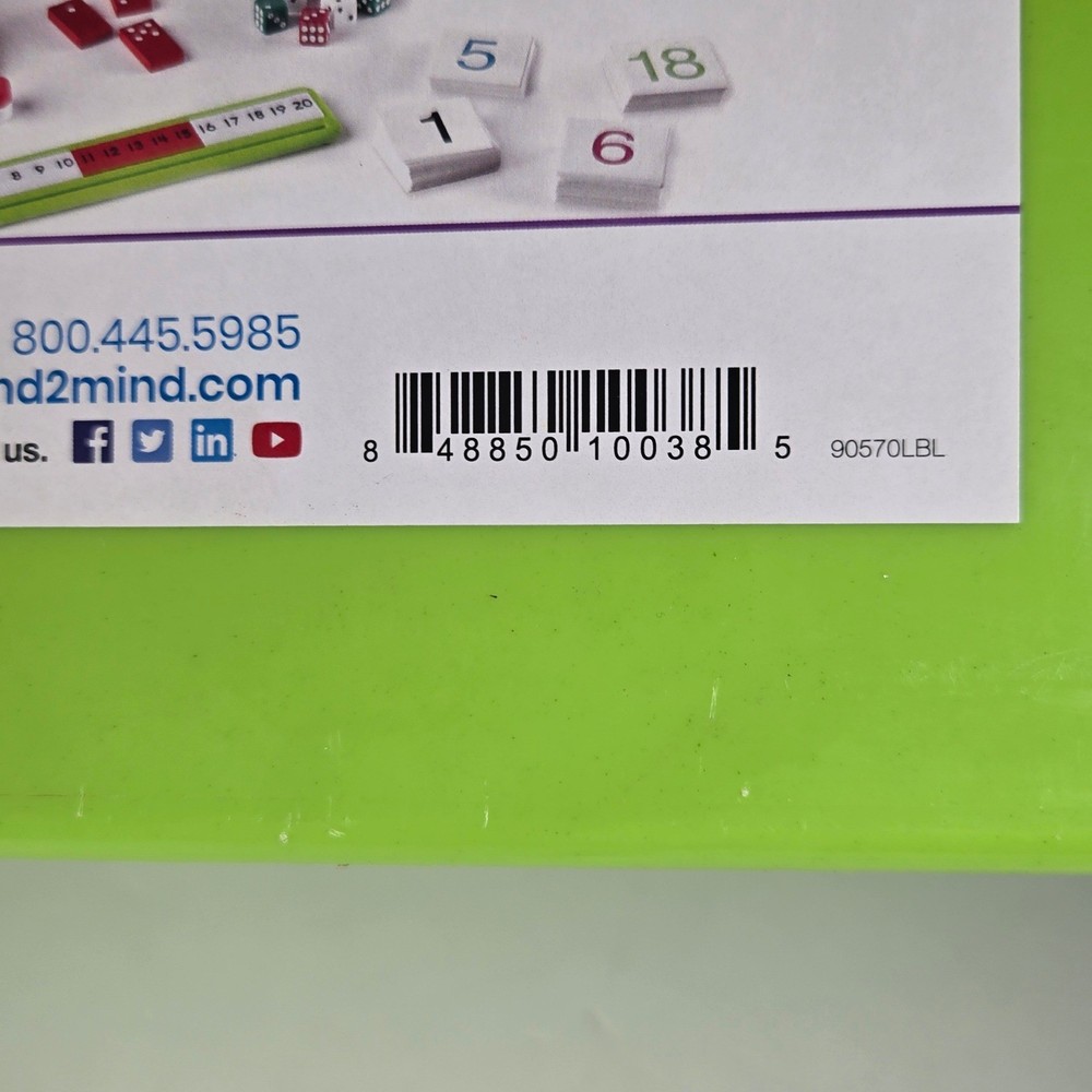 Hand2Mind Math Fluency Centers Grade K Activity Kit 90570 Educational Learning