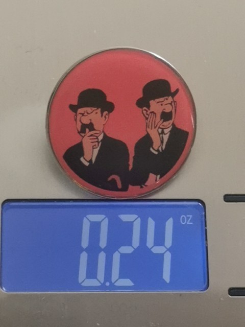 TINTIN MILOU HADDOCK HERGÉ pin Badge Patch New High Quality