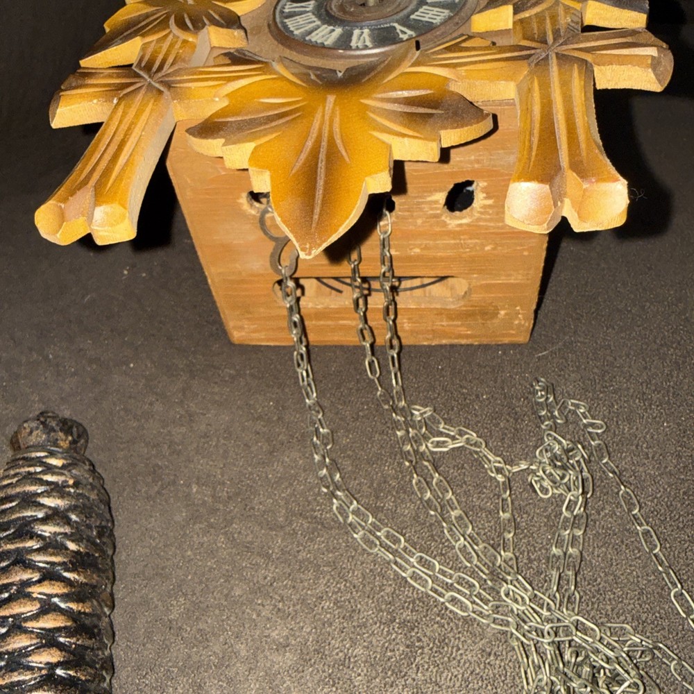 VTG - Cuckoo Clock - 18" - Black Forest - German -