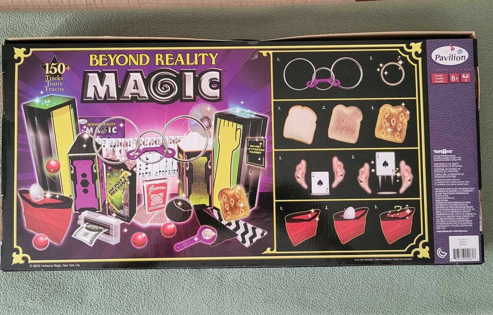 NIB Pavilion Beyond Reality Magic Set 150+ Tricks