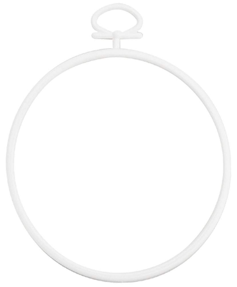 Just-A-Frame Round 2.5" 2/Pkg White