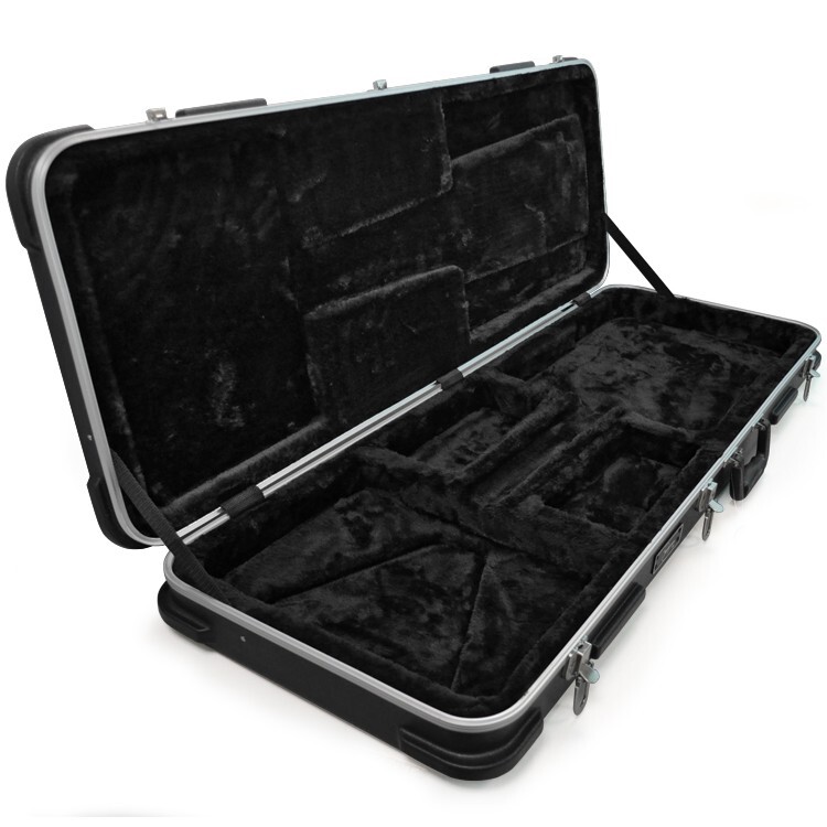 ProRockGear ABS Rectangular Electric Guitar Case