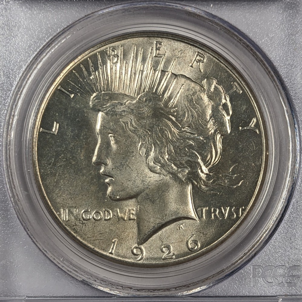1926 Peace Silver Dollar PCGS MS63