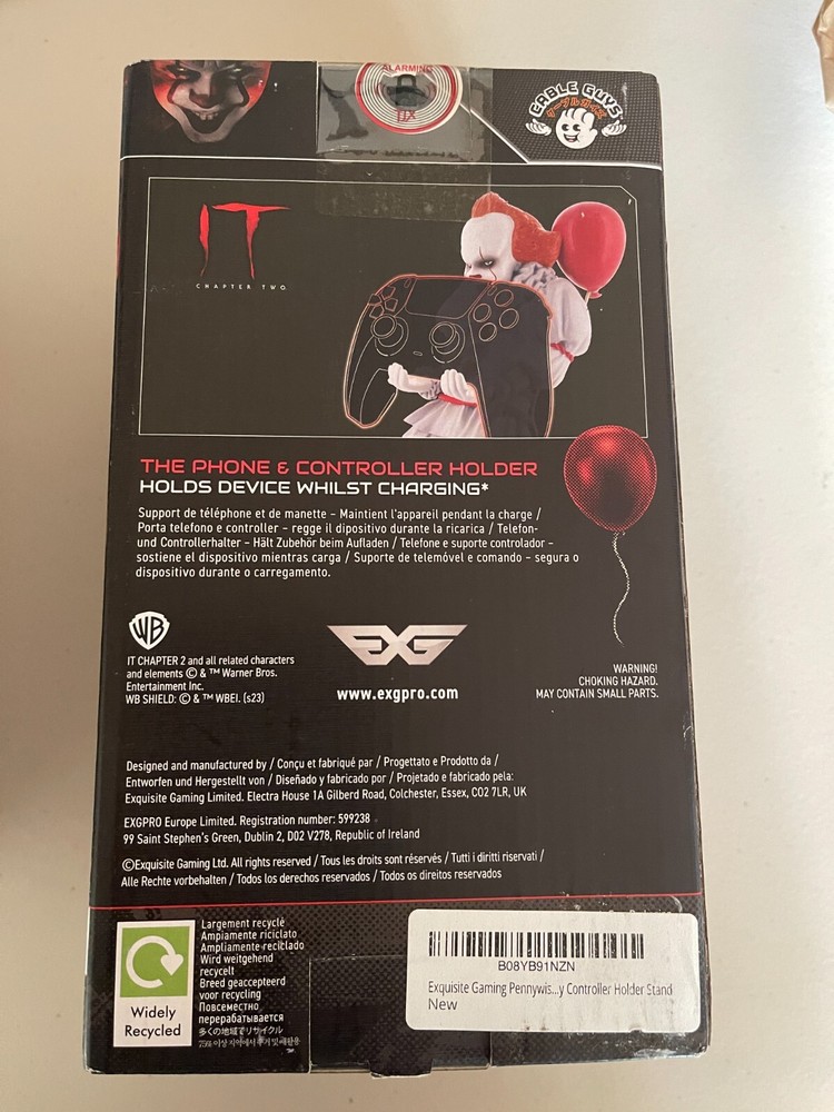 Exquisite Gaming - Pennywise Cable Guy Controller & Phone Holder Stand