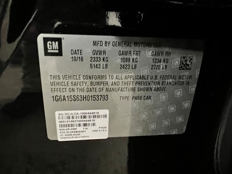 Camera/Projector Head-up Display Fits 16-19 CTS 2755136