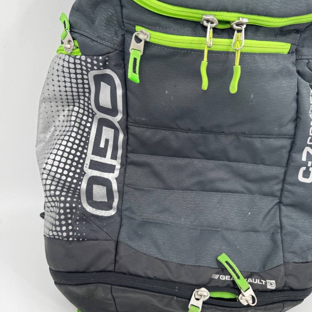 OGIO C7 Complete Sport Backpack Gray Neon Green