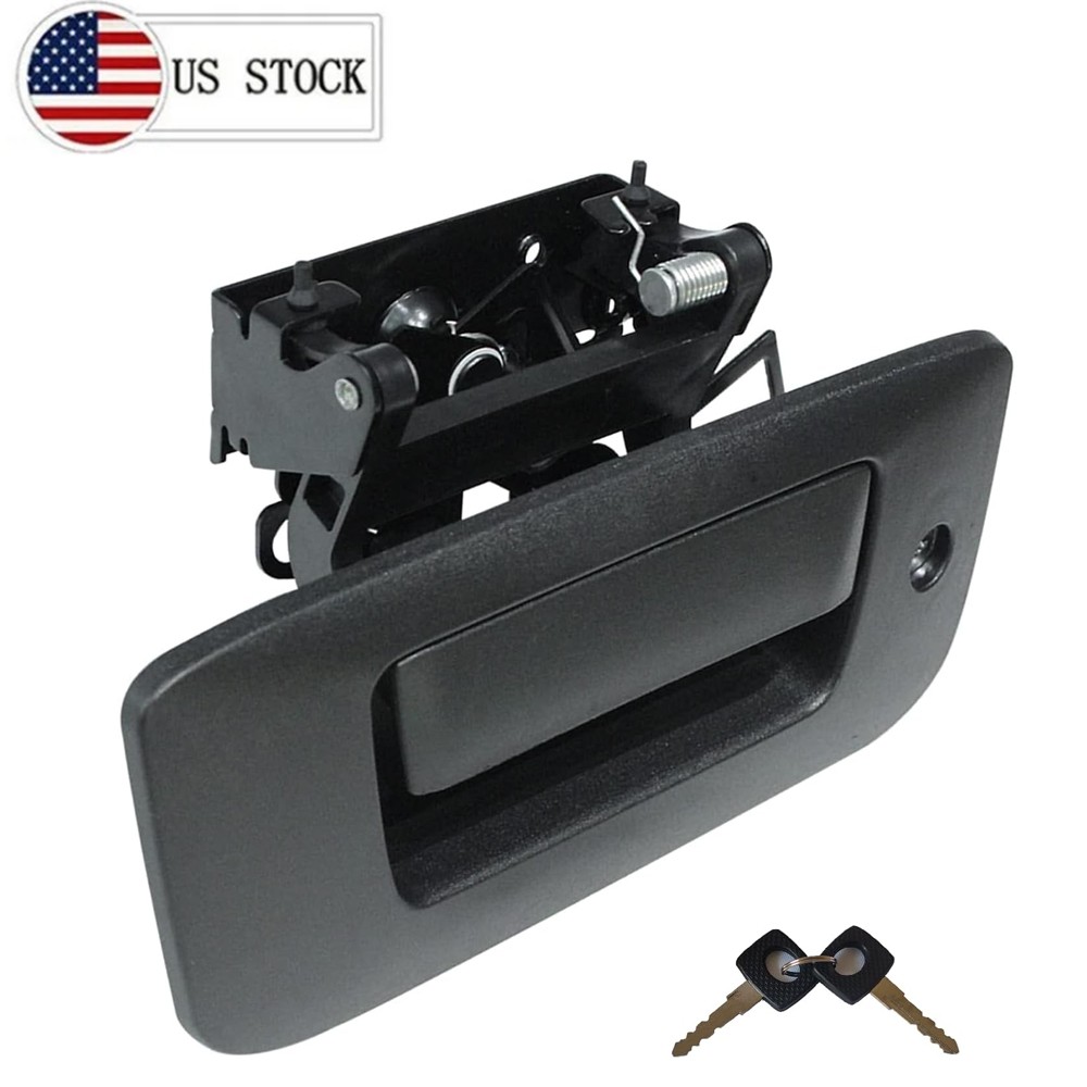 Tailgate Lock Handle Assembly for GMC Sierra 2500HD 3500HD & Chevy HD 2007-2014