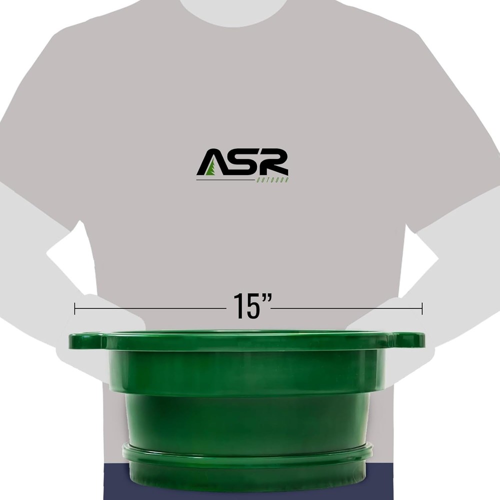 Portable 1/4 Inch Classifier Screen for Gold Panning and Material Sorting