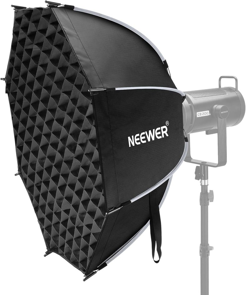 Triopo 47.2'' Octagonal Softbox Grid, Quick Release Parabolic SoftBox Bowens USA
