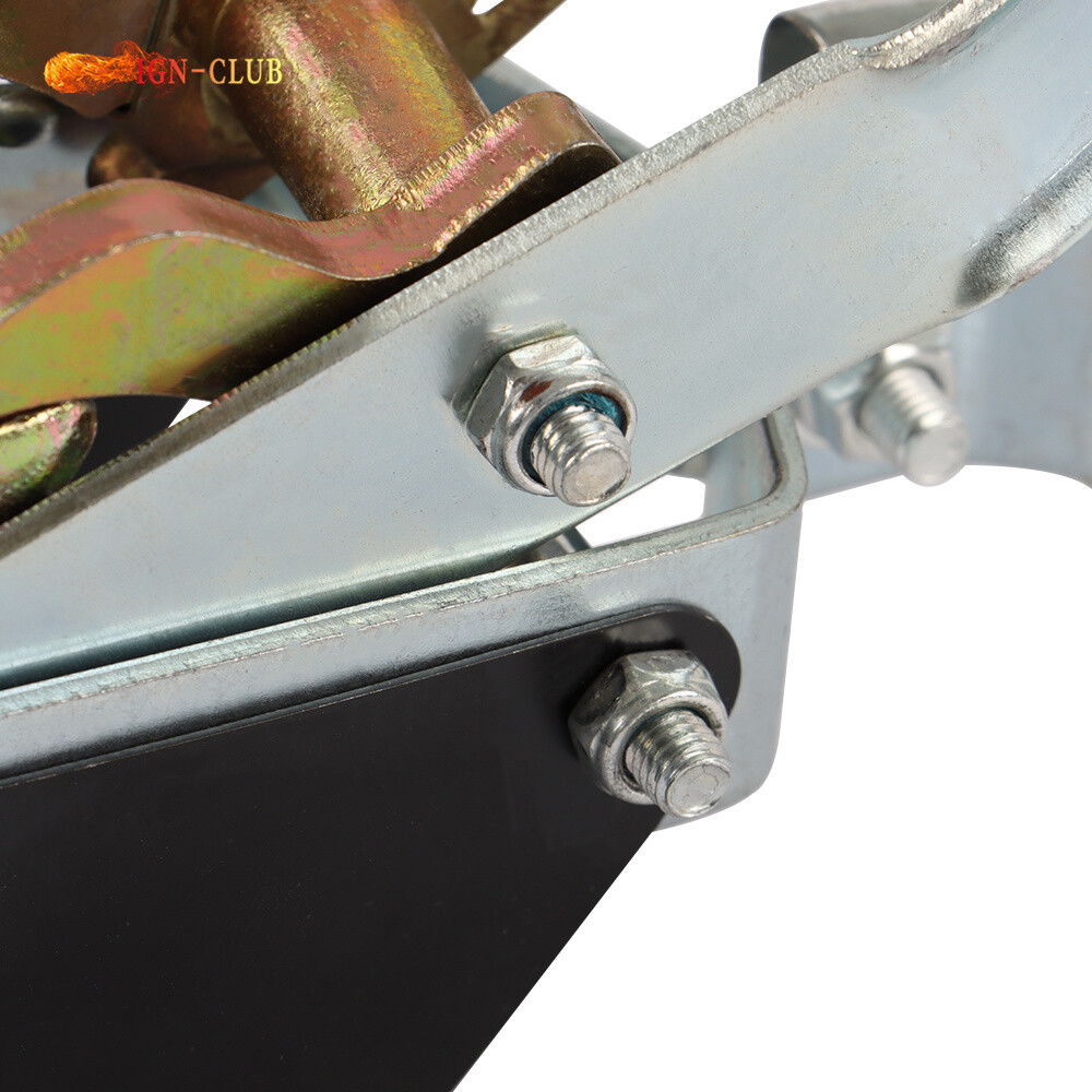 2 Ton Come Along Winch Heavy Duty 2 Hook Steel Cable Dual Gear Power Puller