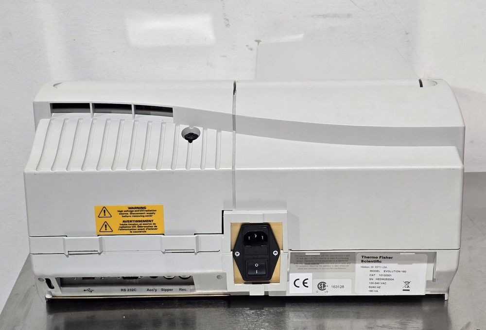 Thermo Evolution 160 UV/Vis Spectrophotometer