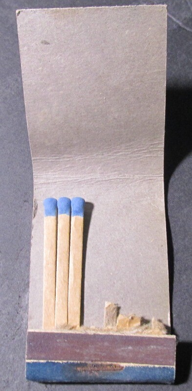Original vintage Dubbleware Work Clothes Advertising Matchbook