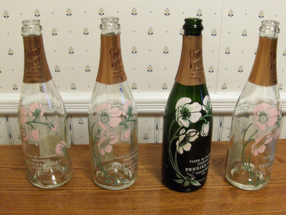 PERRIER JOUET CHAMPAGNE BOTTLES