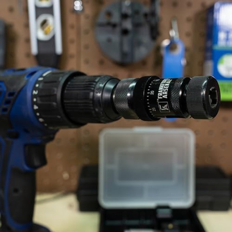 Frankford Arsenal Universal Precision Case Trimmer with HSS Construction, Drill