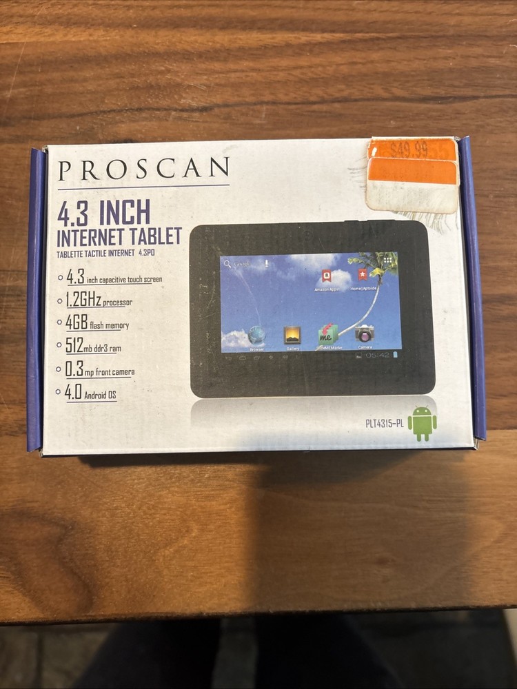 Proscan 4.3 Inch Internet Tablet