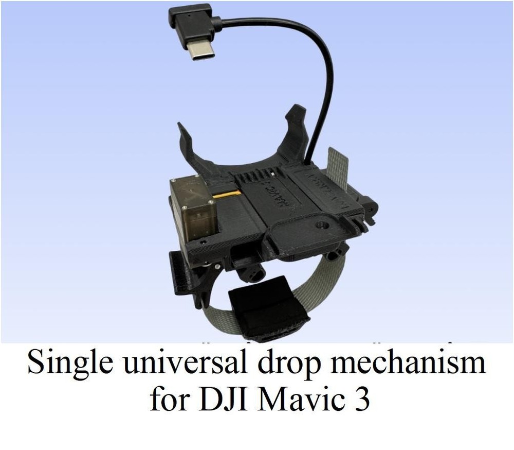 Payload Drop System for DJI Mavic 3 Drone Universal Release Mount