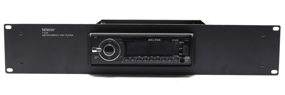 Telecor T-CDP Rack Mount AM/FM CD Player