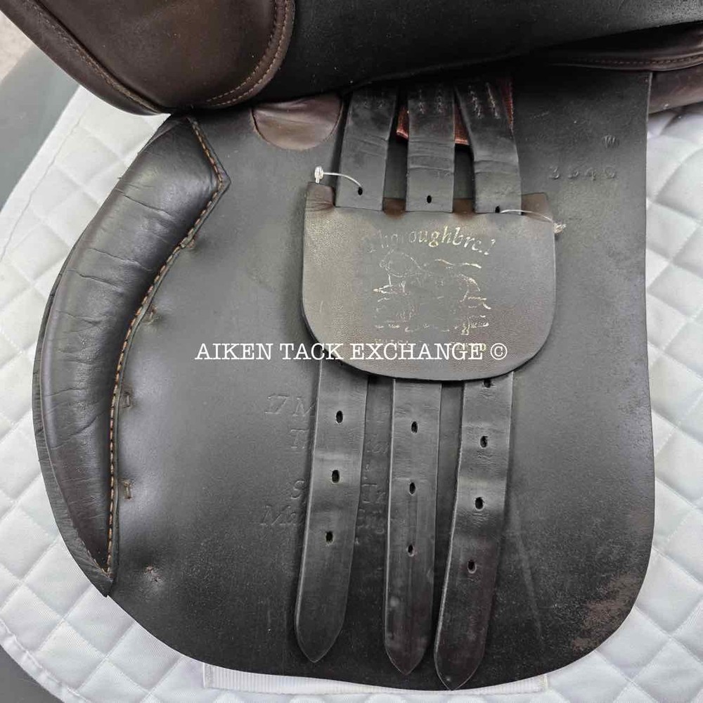 Thoroughbred All Purpose Saddle, 17" Seat, Medium Tree (Read Description)