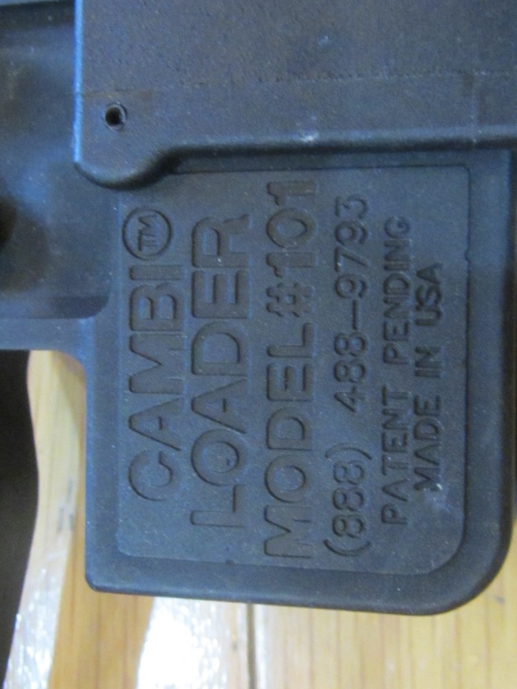 Cambi Loader Model #101! Mint Condition! Ready To Load! Perfect & Cool! POW!