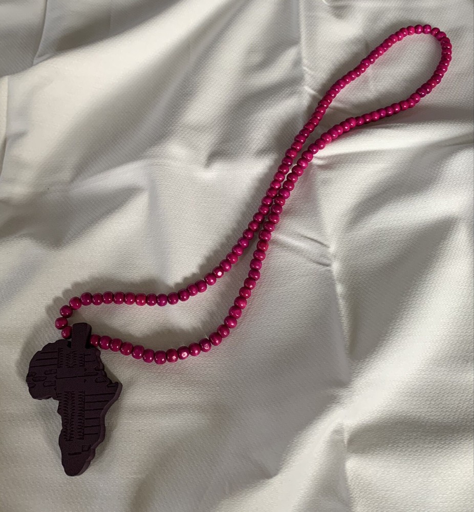 Wooden African Necklace