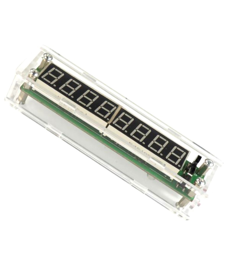 Acrylic housing for PLJ-8LED-H frequency meter display measurement module