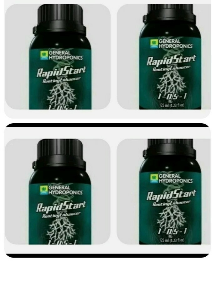 4 pack  General Hydroponics RapidStart Rooting Enhancer  4.23 oz. Root Rapid