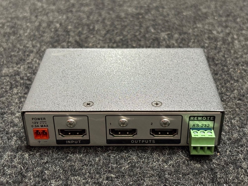 Extron DA2 HD 4K PLUS 2-Port Output Distribution Amplifier 33-1720-01 E