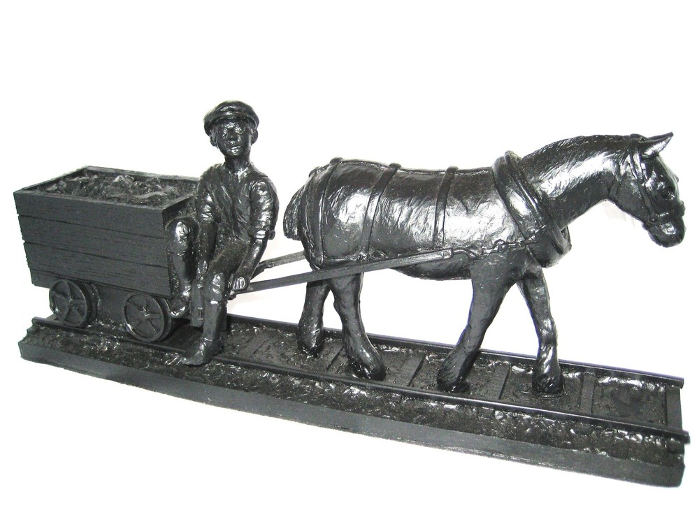 "Riding the Limmers" - Mining Memorabilia Made with British Coal