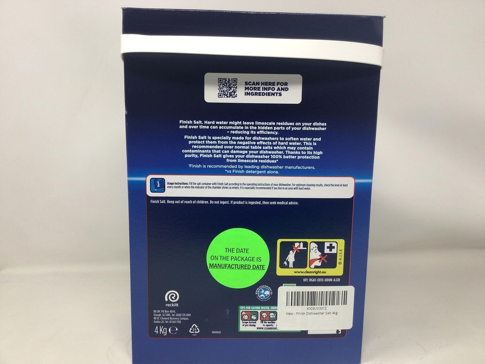 Finish Dishwasher Salt 4kg