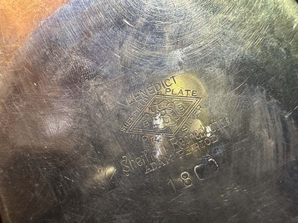 Benedict Sheffield Reproduction Nickel Silver Pitcher