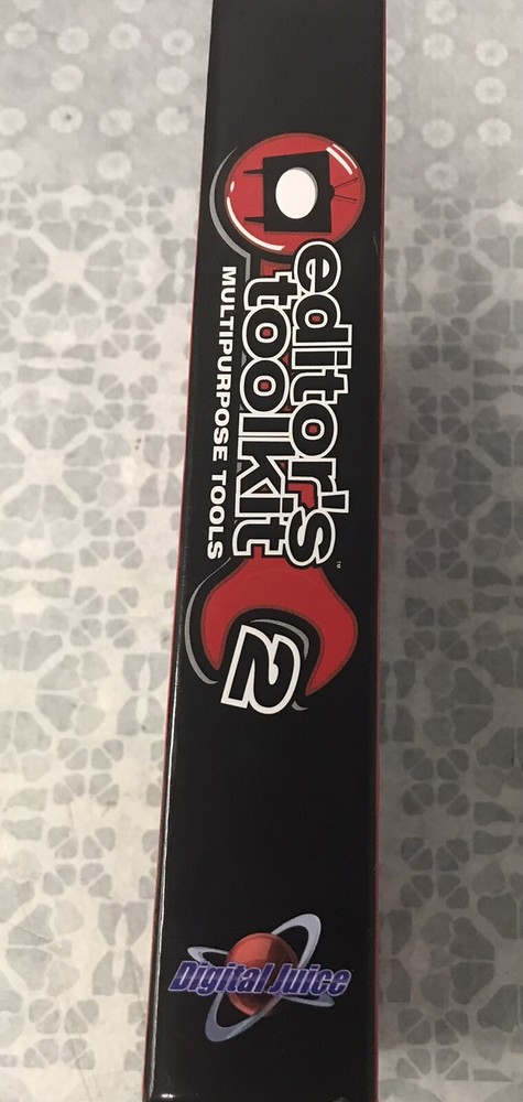 Digital Juice Editor's Toolkit 2: Multipurpose Tools Video Graphics Library DVD