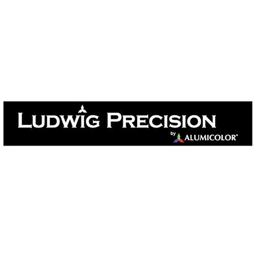 Ludwig Precision 10" 45-90-Degree Aluminum Drafting Triangle, 83110
