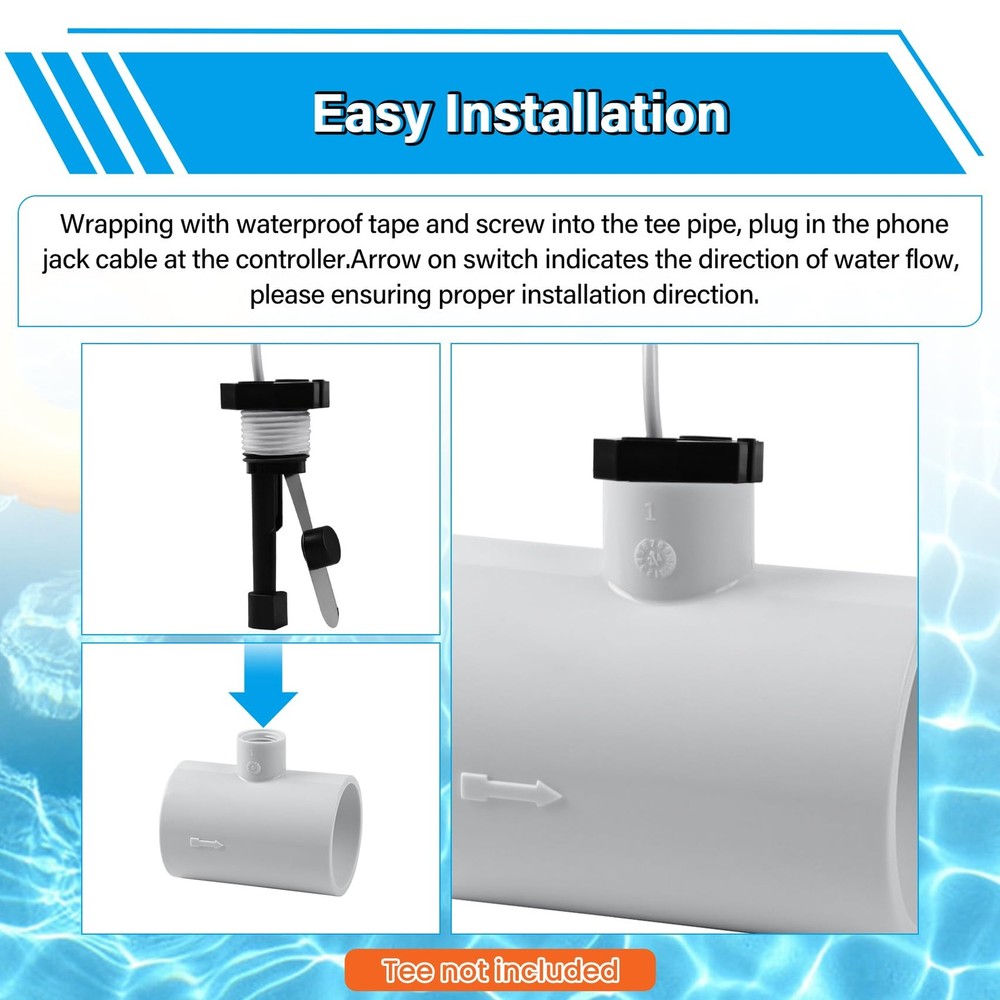 GLX-FLO-RP Flow Switch Assembly for Hayward
