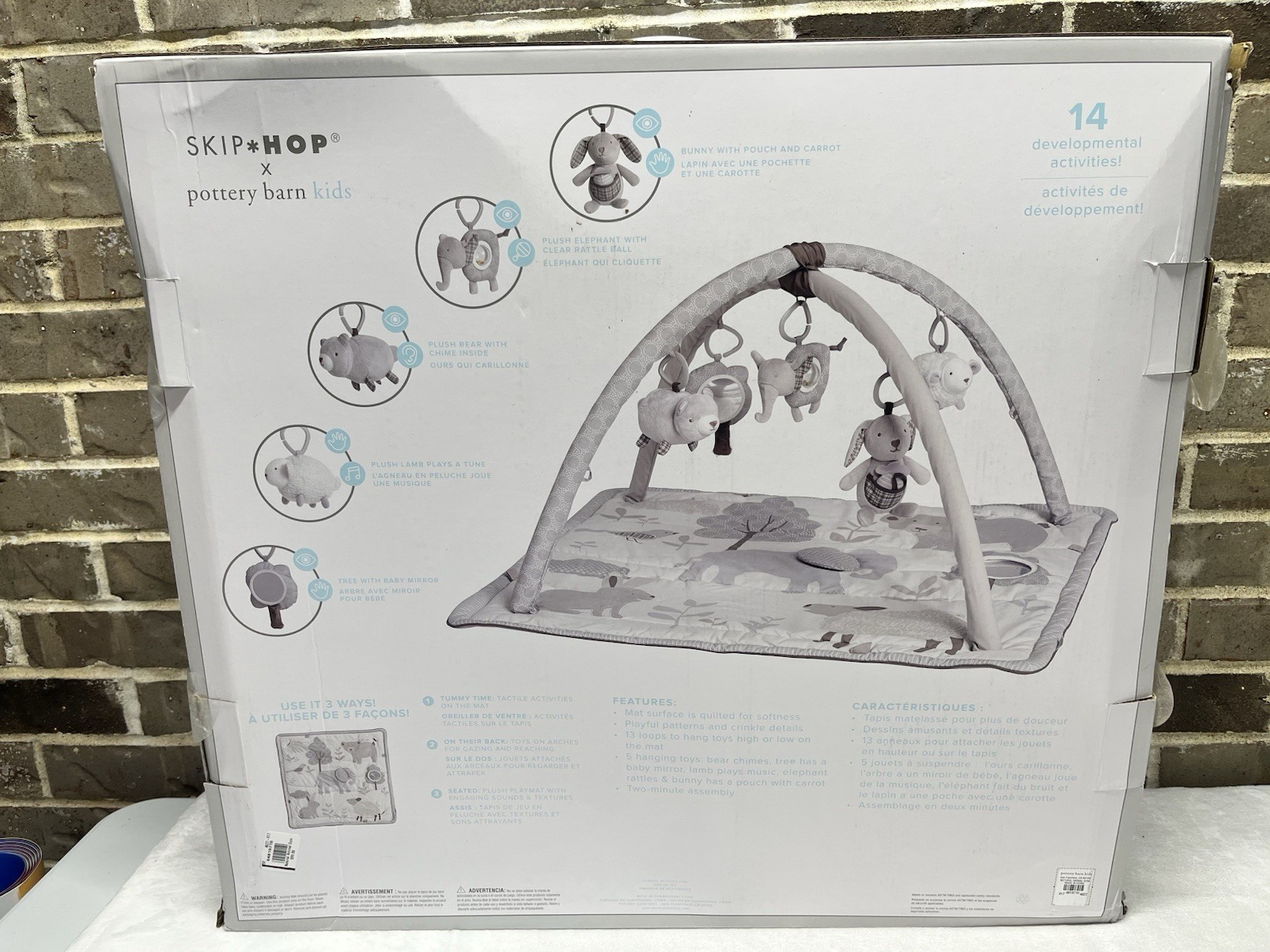 Pottery Barn Kids Skip Hop x Pottery Barn Kids Animal Friends Activity Gym NEW