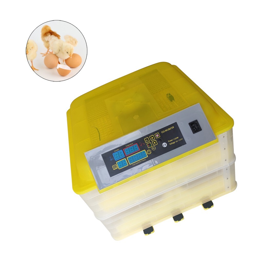 110V Egg Incubator Hatcher Digital 96 Eggs with Automatic Egg Turning