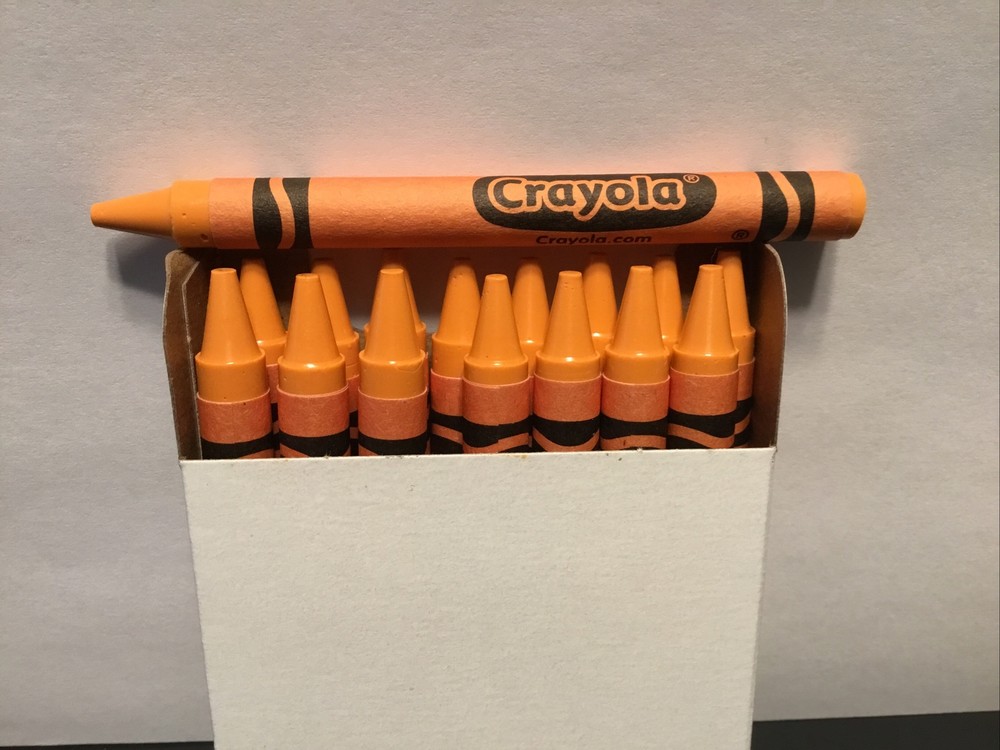 (16) Crayola Crayons (apricot) BULK