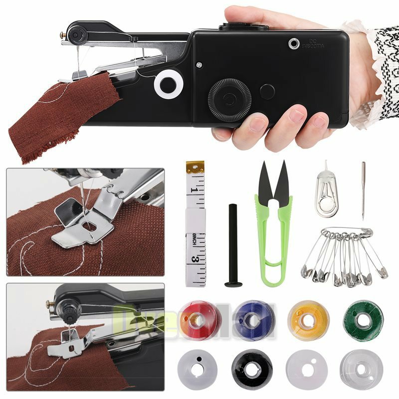 Handheld Sewing Machine, Mini Portable Electric Sewing Machine for Beginners DIY