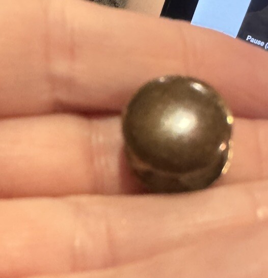 Modern Woodmen of America- Fraternal UNION BUTTON STUD ENAMEL METAL GOLD TONE