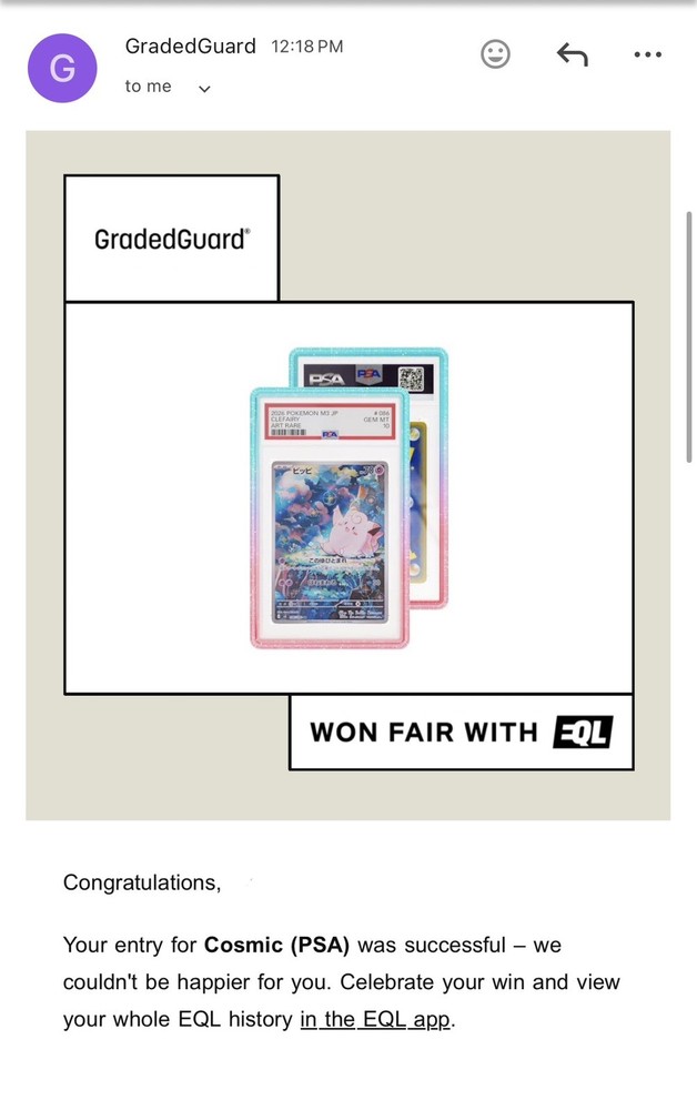 Graded Guard Cosmic PSA - Limited Edition /5000