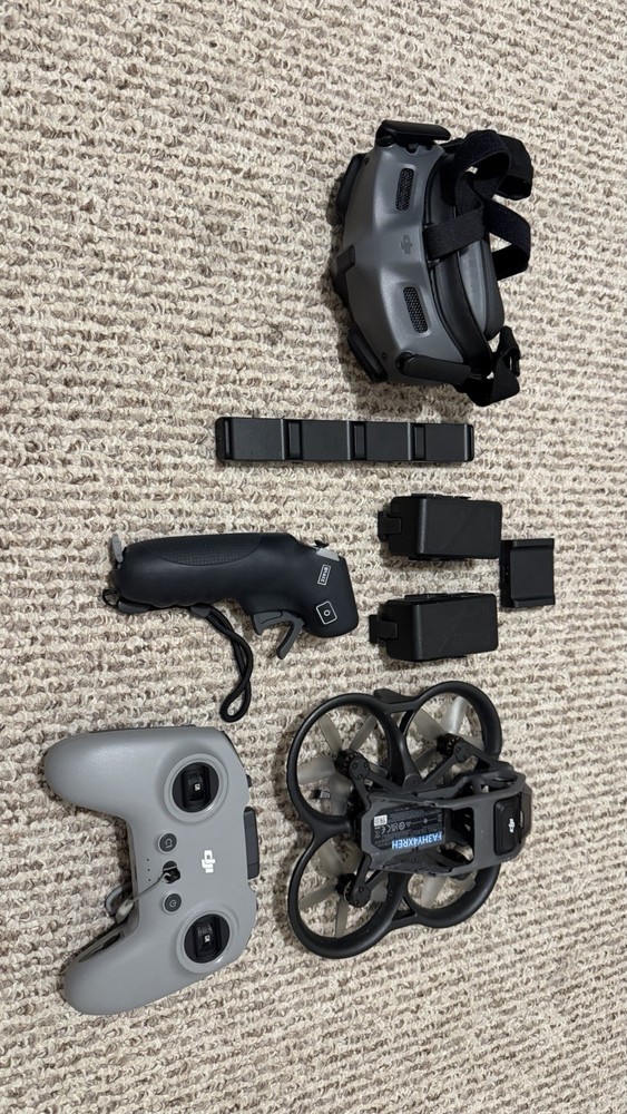 DJI Avata FPV Quadcopter Kit with Goggles, Controller, Batteries & Hard Case