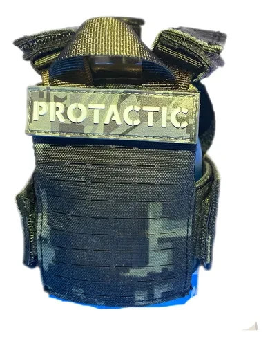 Mini Chaleco Táctico Protactic Pixel Negro Mexicano